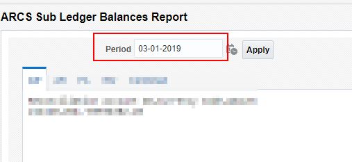 Report Default Value